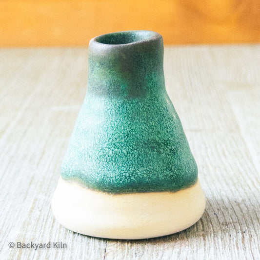 Turquoise Mini Vase by Taylor
