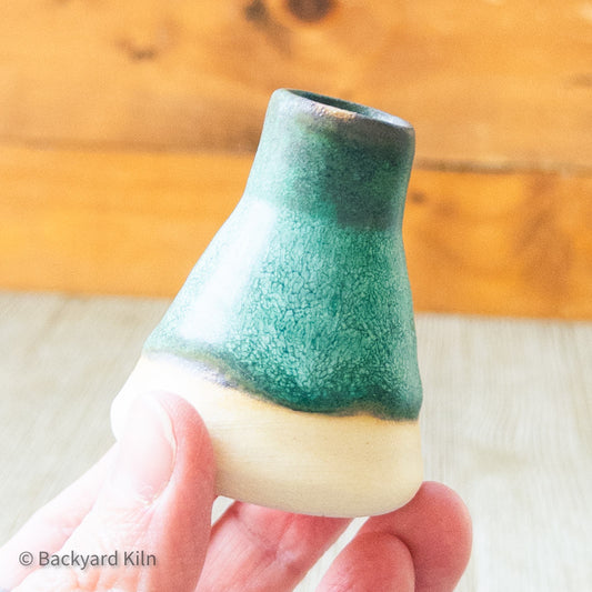 Turquoise Mini Vase by Taylor