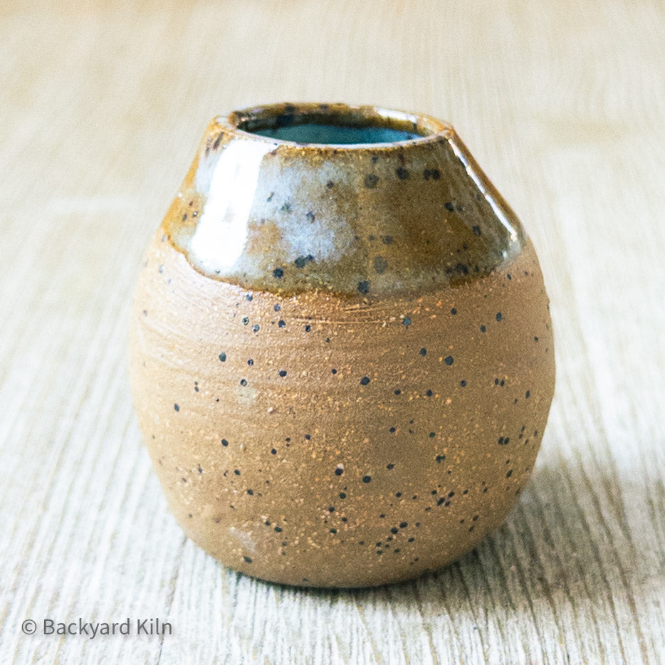 Speckled Mini Cat Vase by Taylor