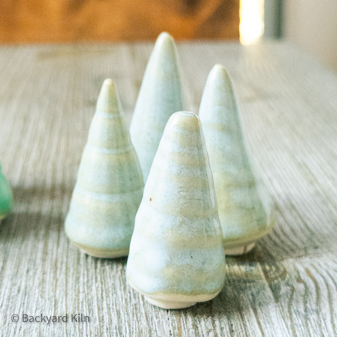 Mini Blue-Green Pine Trees, Assorted by Taylor