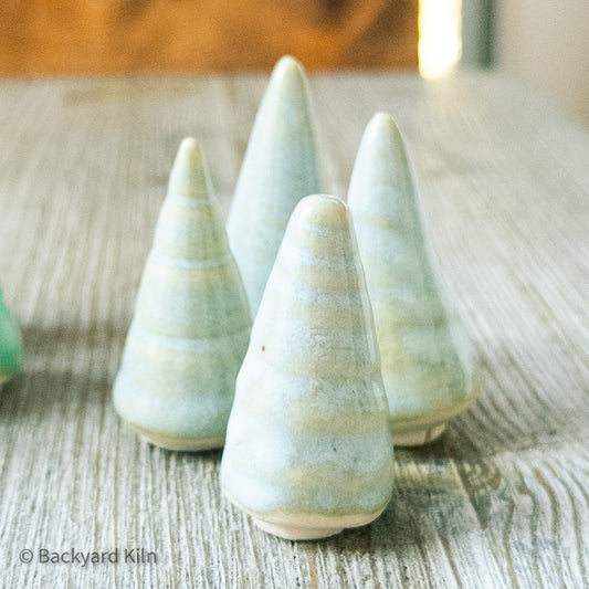 Mini Blue-Green Pine Trees, Assorted by Taylor