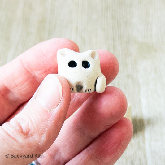 White Mini Cats Assorted by Taylor