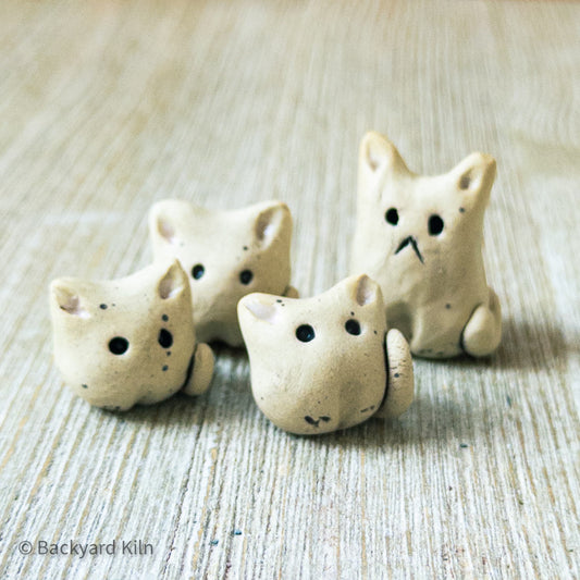 Tan Mini Cats, Assorted by Taylor