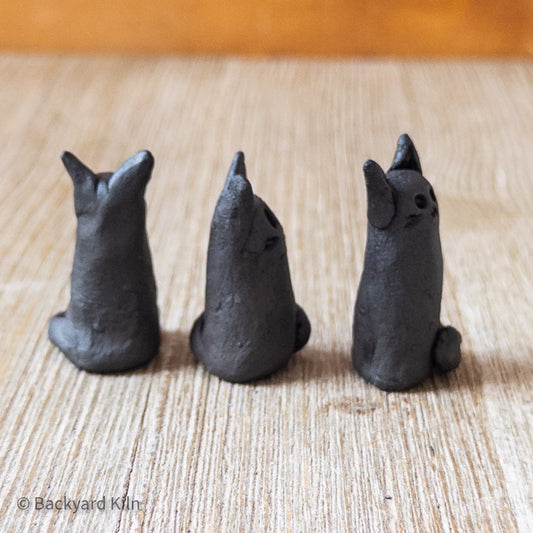 Tall Black Mini Cats, Assorted by Taylor