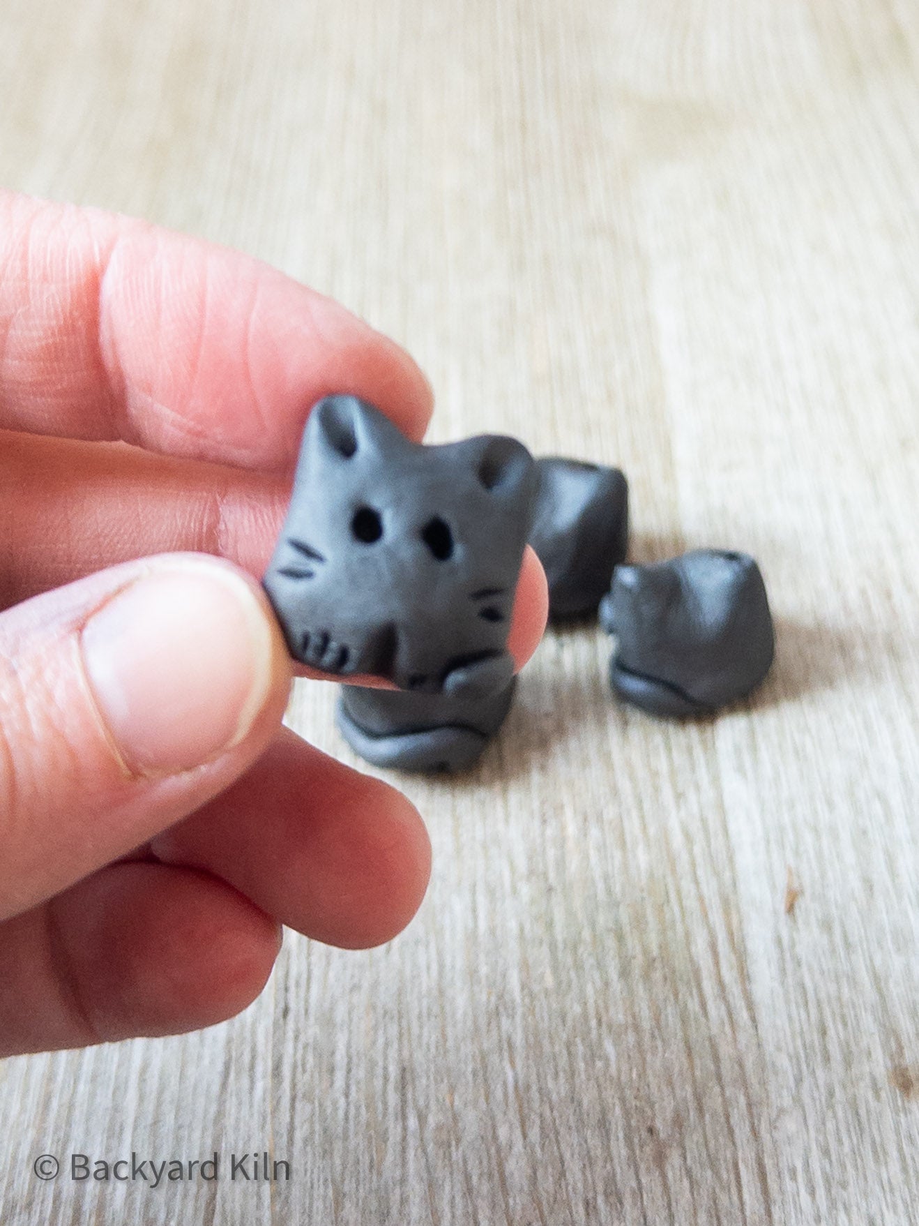 Black Mini Cats with Butts, Assorted by Taylor