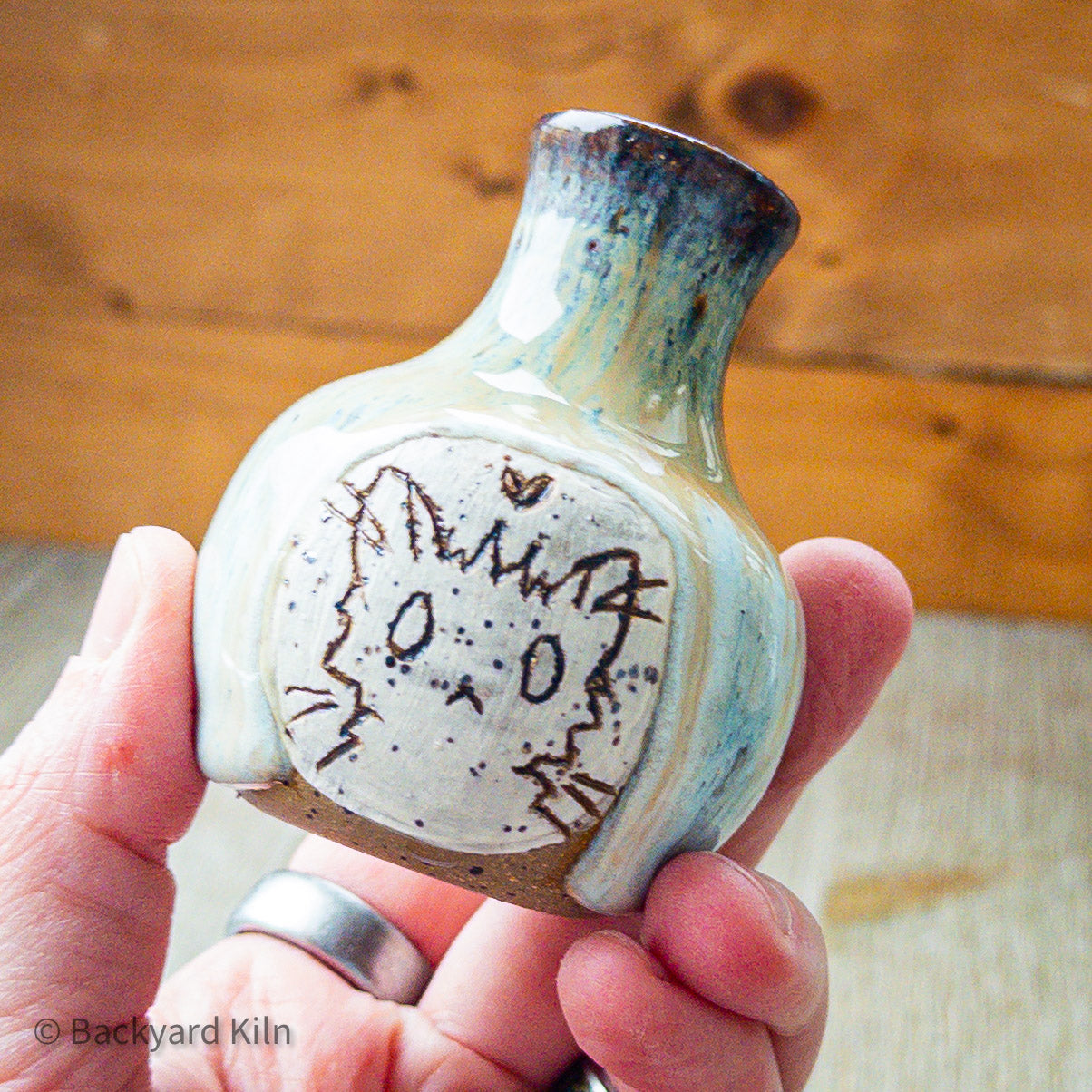 Mini Flow Cat Vase by Taylor
