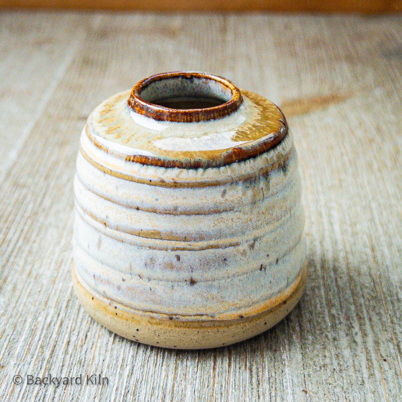 Mini Toasted Marshmallow Vase by Taylor