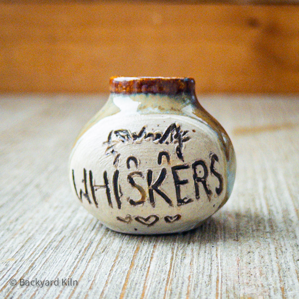 Mini Brown Flow Cat Whiskers Vase by Taylor