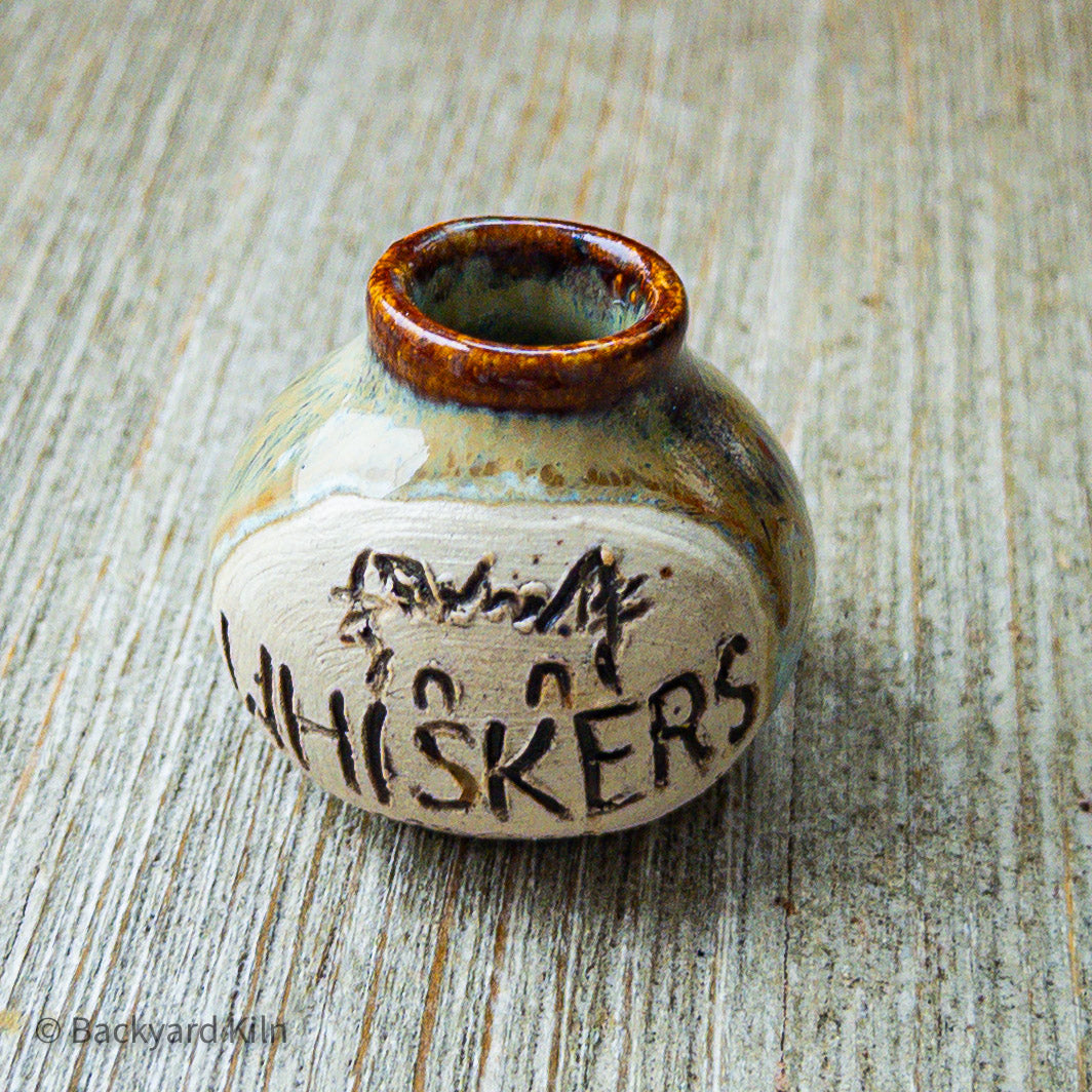 Mini Brown Flow Cat Whiskers Vase by Taylor