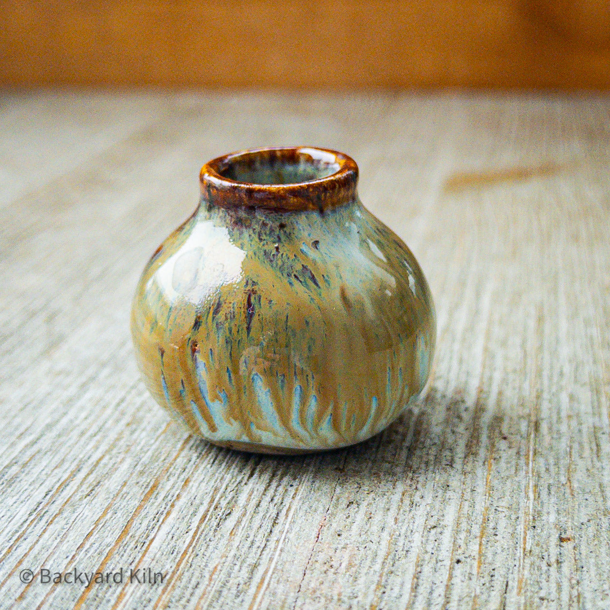 Mini Brown Flow Cat Whiskers Vase by Taylor