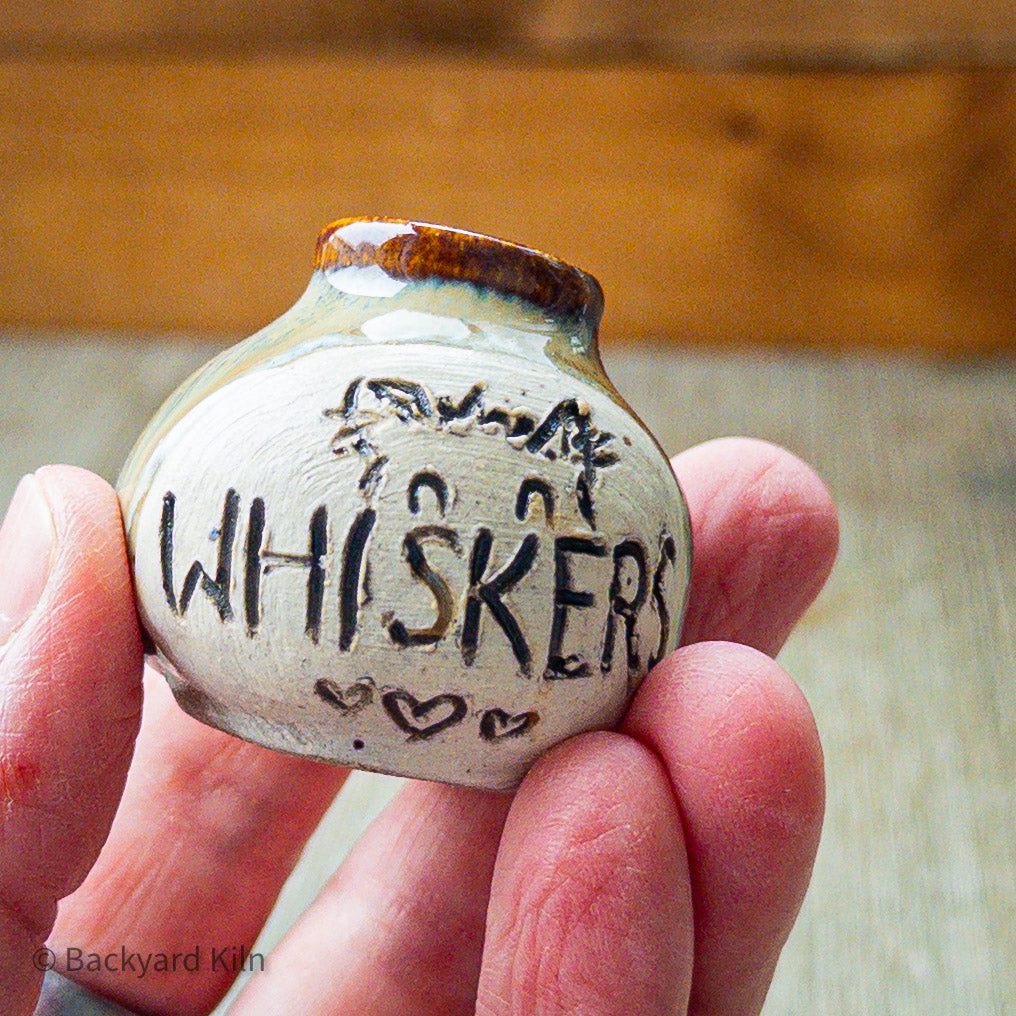 Mini Brown Flow Cat Whiskers Vase by Taylor