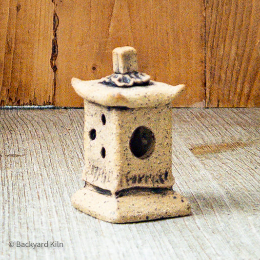 Mini Rectangle Speckled Lantern by Taylor