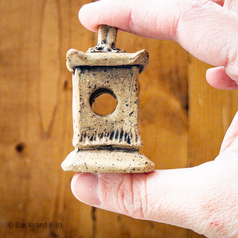 Mini Rectangle Speckled Lantern by Taylor