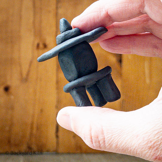 Mini Dark Brown Tripod Lantern by Taylor