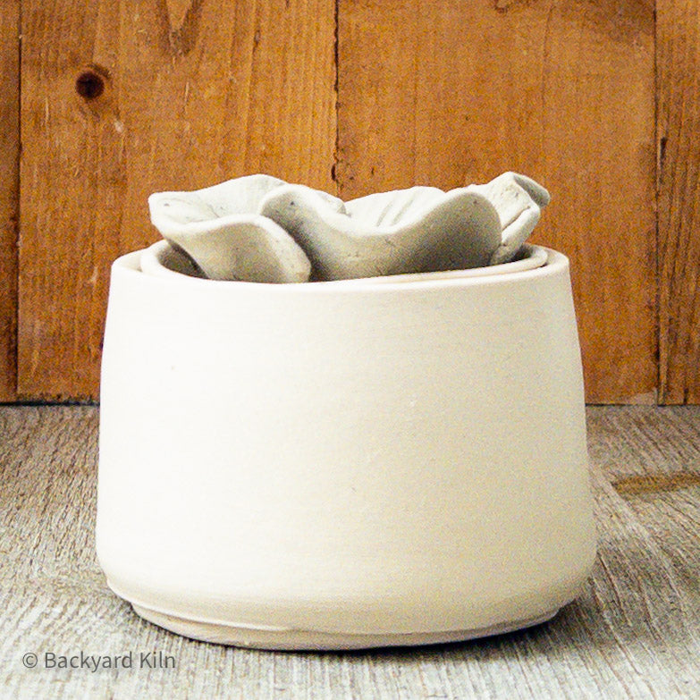 Green Flower Jar by Taylor
