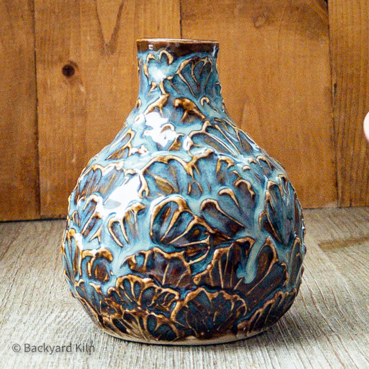 Blue Blossom Vase by Taylor