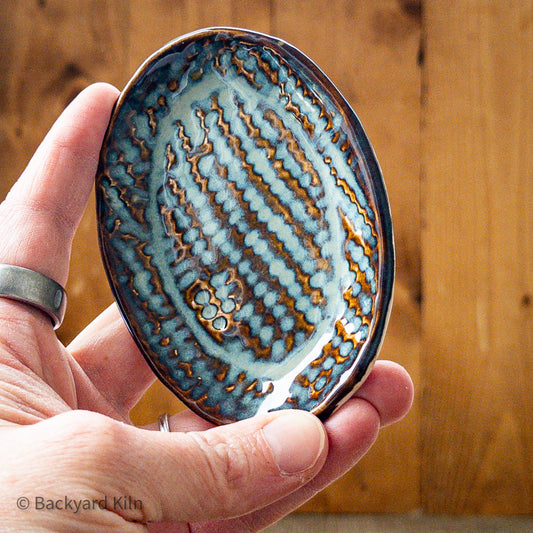 Textured Tray Blue Small - Taylor