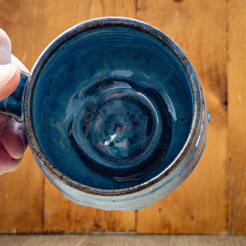 Blue "Coffee Slut" Mug #1 by Taylor