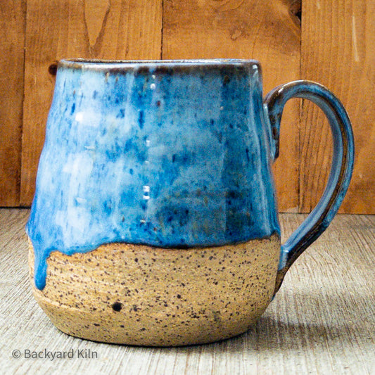 Blue "Coffee Slut" Mug #2 by Taylor