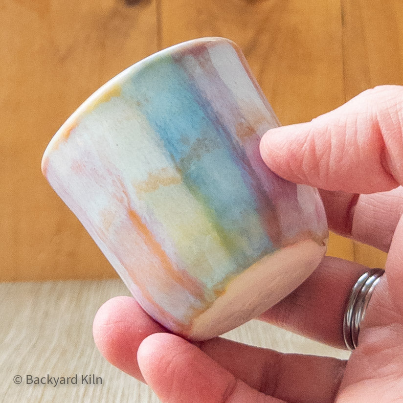 Rainbow Flow Shot Glass - Taylor