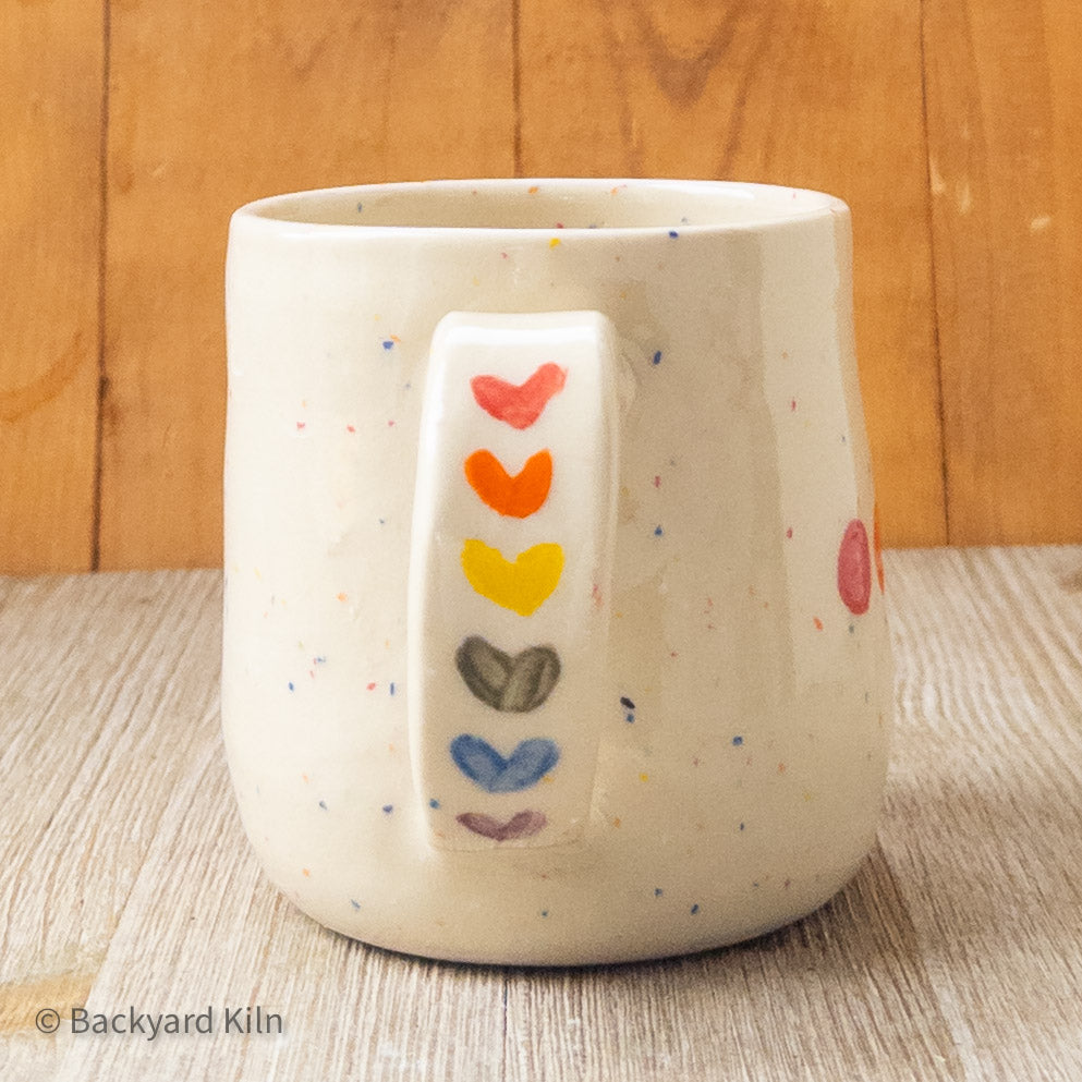 Rainbow Circles Funfetti Mug by Taylor