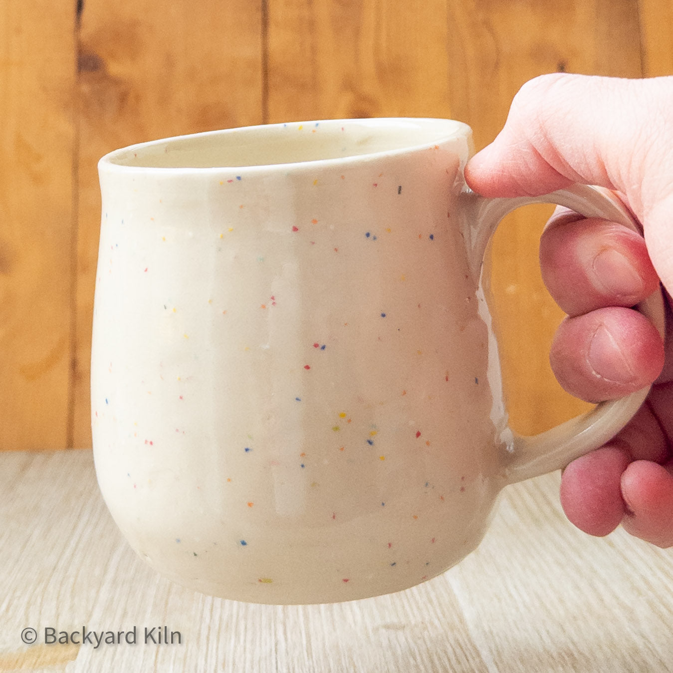 Rainbow Hearts Funfetti Mug by Taylor