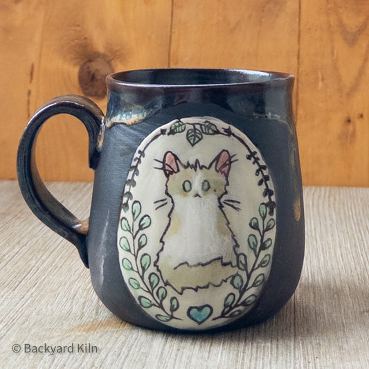 Cat Medallion Mug by Taylor
