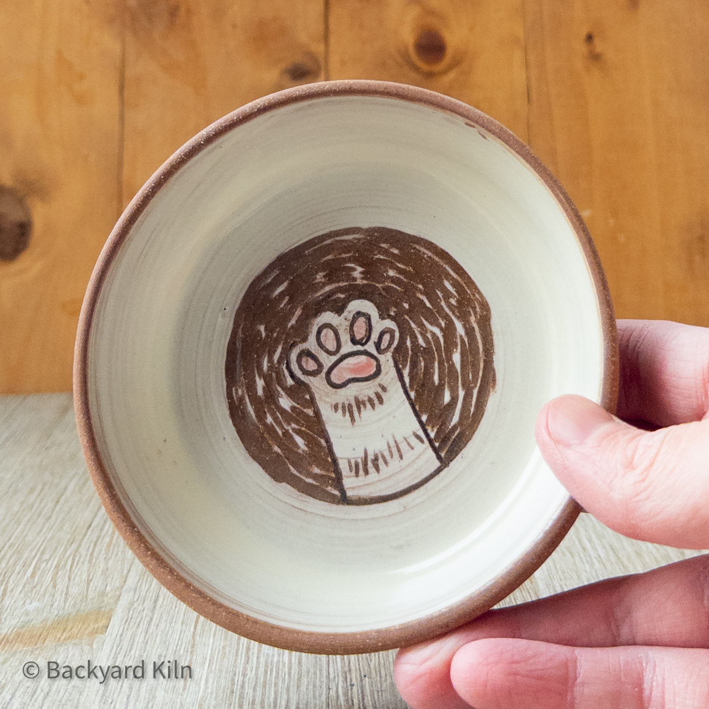 White Paw Pet Bowl by Taylor