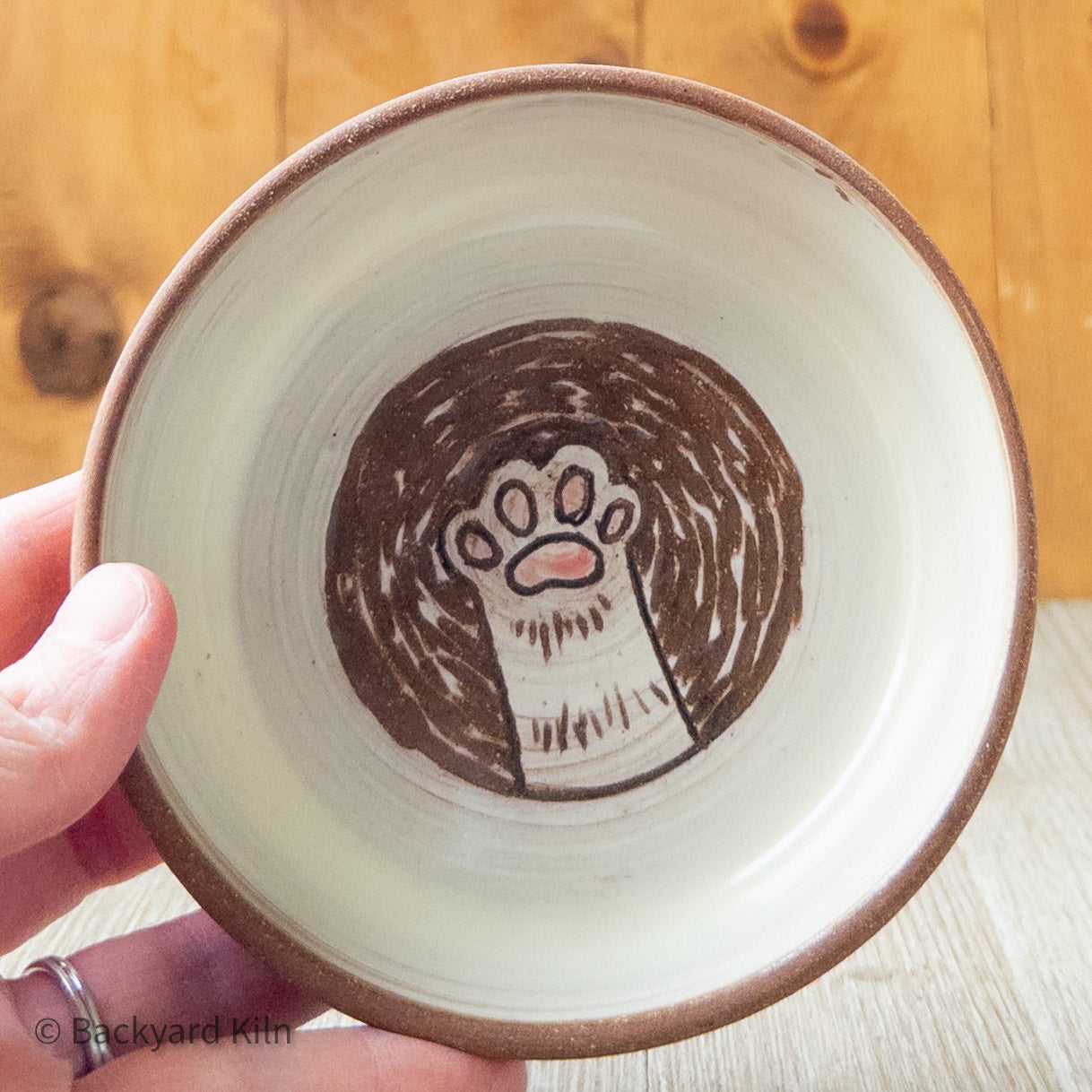 White Paw Pet Bowl by Taylor