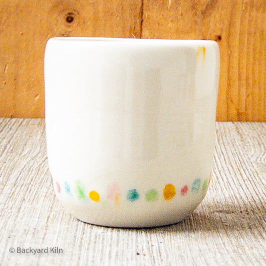 "Leo" Cat Shot Glass by Hannah and Taylor - SECOND