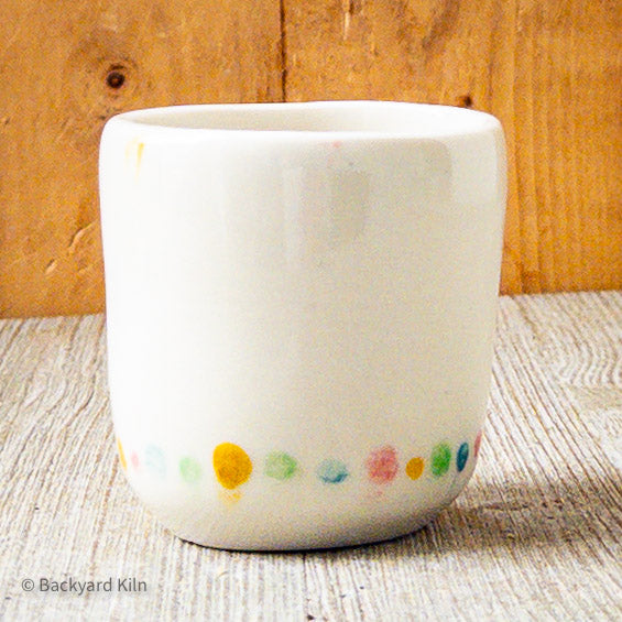 "Leo" Cat Shot Glass by Hannah and Taylor - SECOND