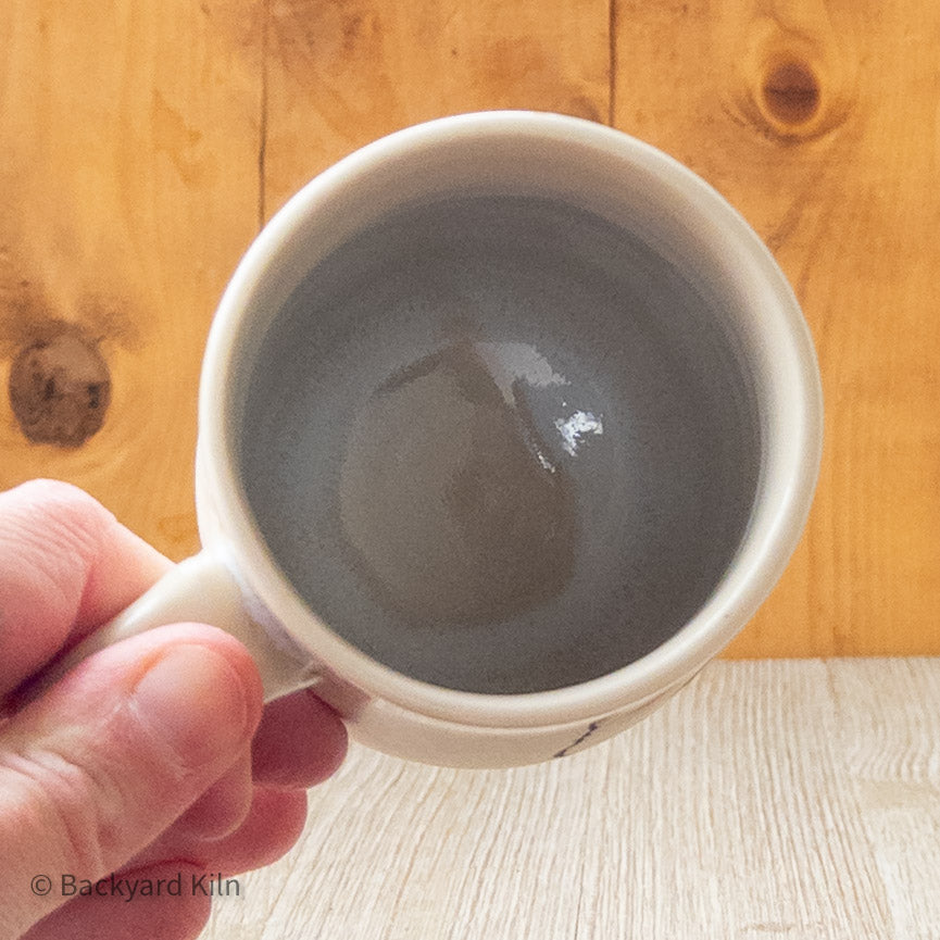 "Au Naturel" Cat Mug by Hannah and Taylor