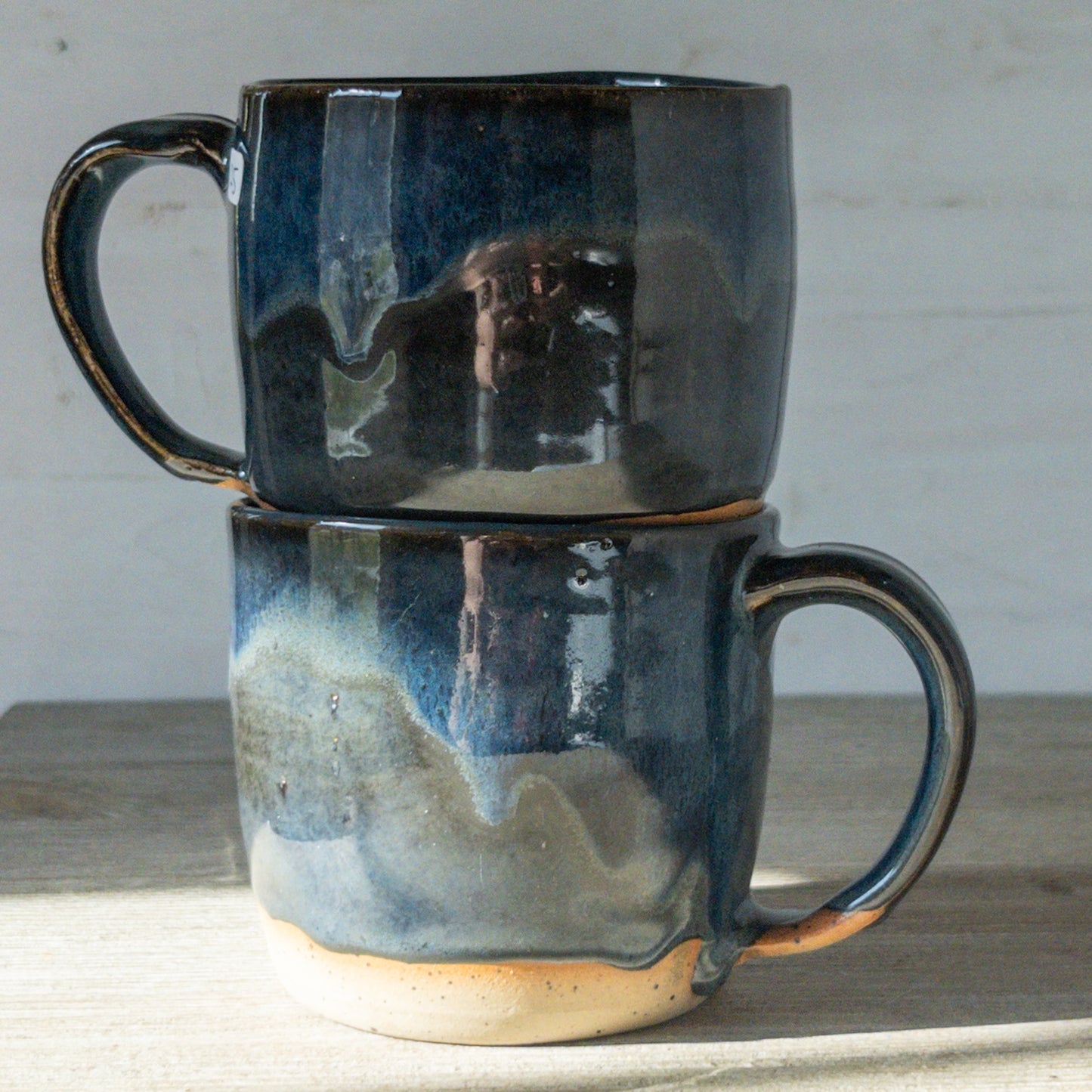 8-10 oz Blue Waterfall Mugs - Taylor