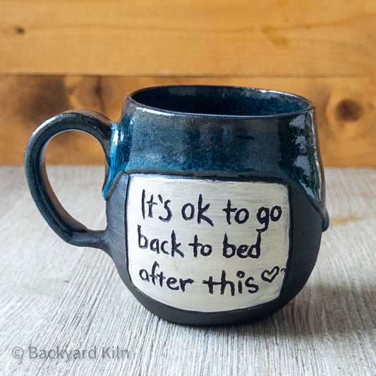Back to Bed Mug by Taylor