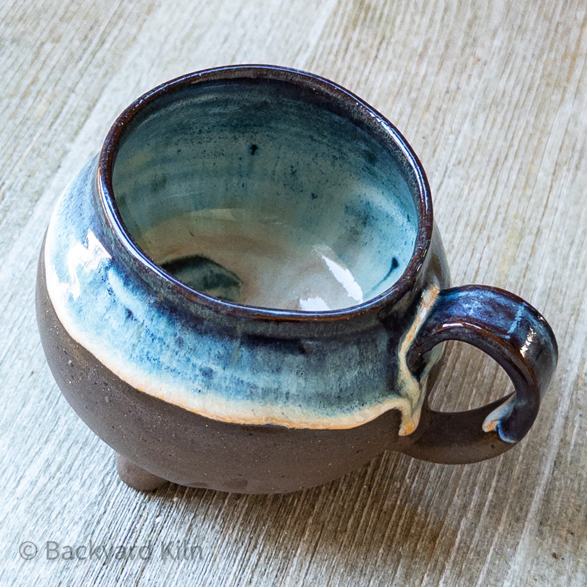 Sunflower Cat Cauldron Mug by Taylor