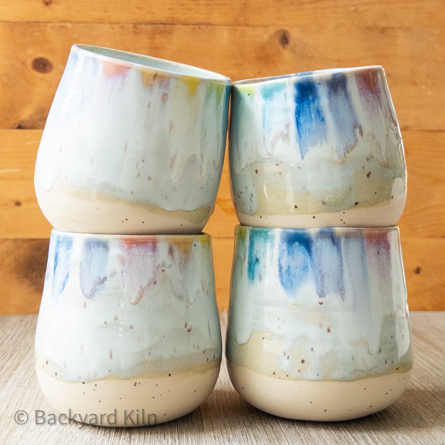 Rainbow Mint Flow Tumbler  - Taylor