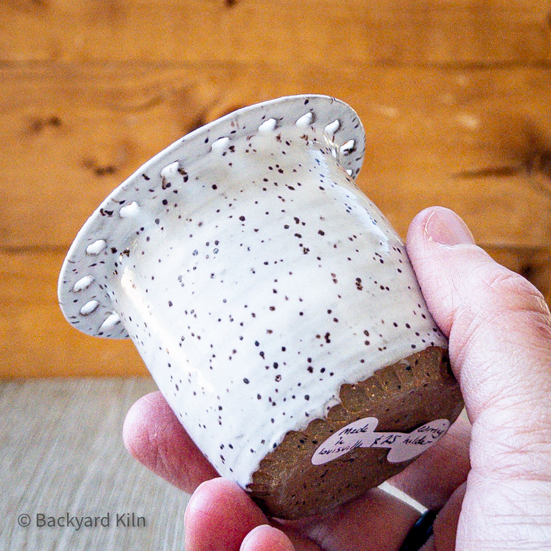 Small Speckled Earring Holder - Taylor