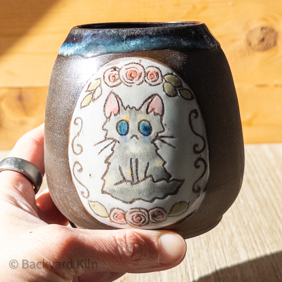 Fundraiser Cat Vase: Lita 1 by Taylor