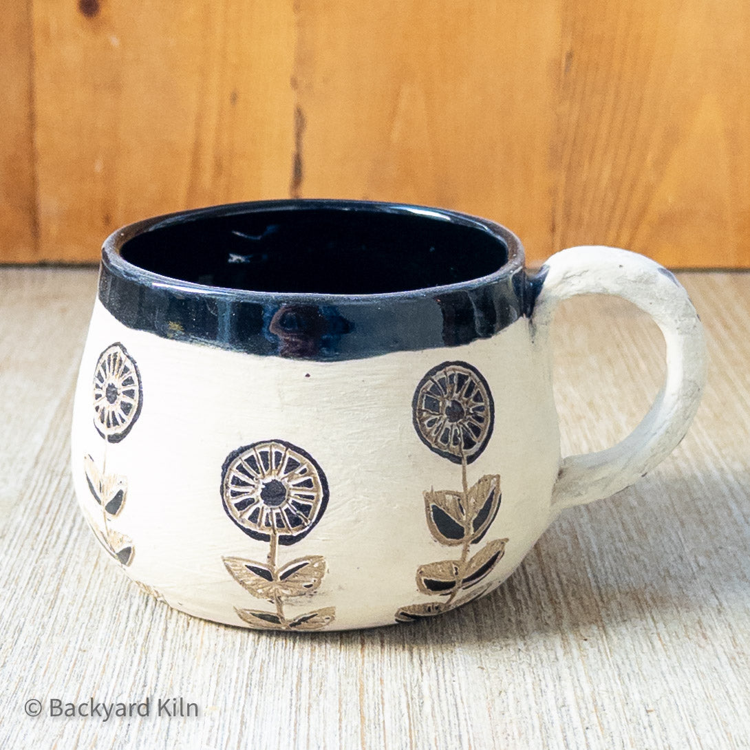 Scandi Black Cat Mug - Taylor