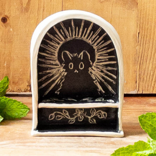Mini Cat Shrine/Shelf - Taylor