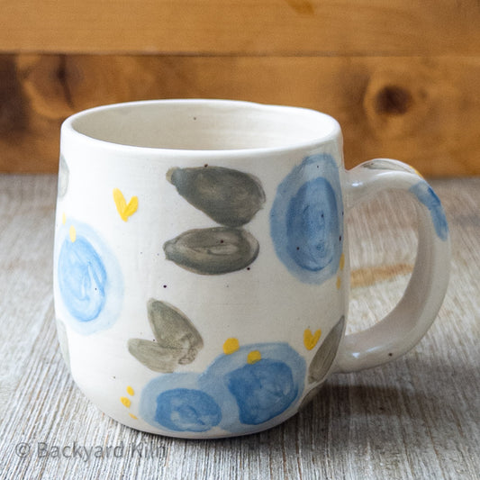 Blue Flowers Mug #1 by Taylor