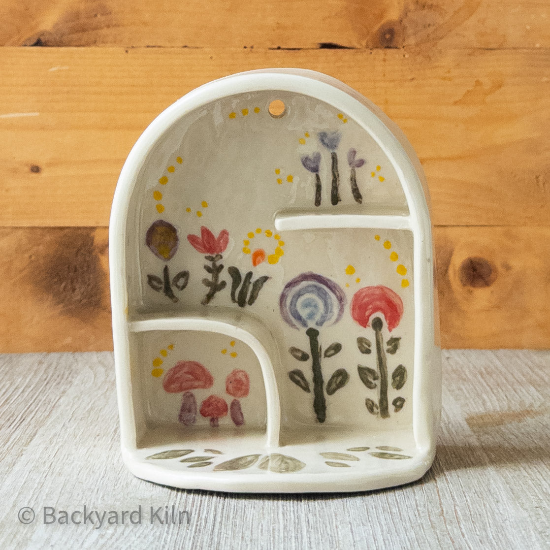 Rainbow Garden Hanging Shrine/Shelf - Taylor