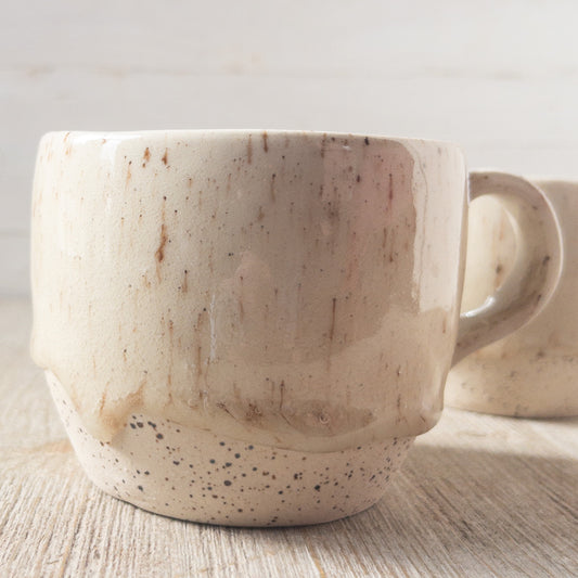 Warm Speckled Mugs - Sophie