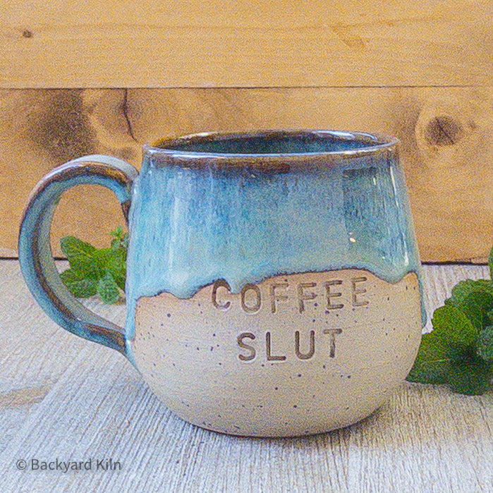 Blue Coffee Slut Mug SECOND - Taylor
