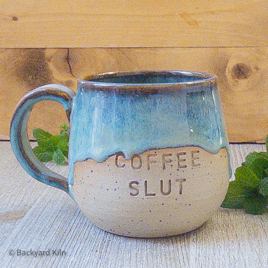 Blue Coffee Slut Mug SECOND - Taylor