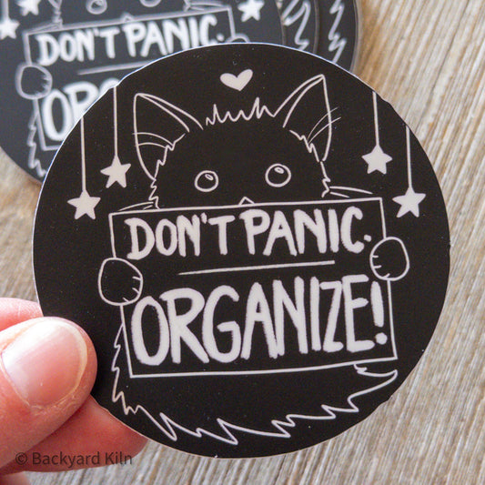 Don’t Panic: Organize! Fundraiser Sticker by Taylor