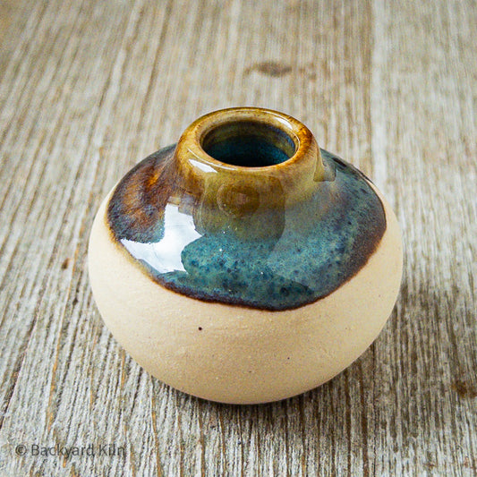 Blue Mini Cat Whiskers Vase by Taylor