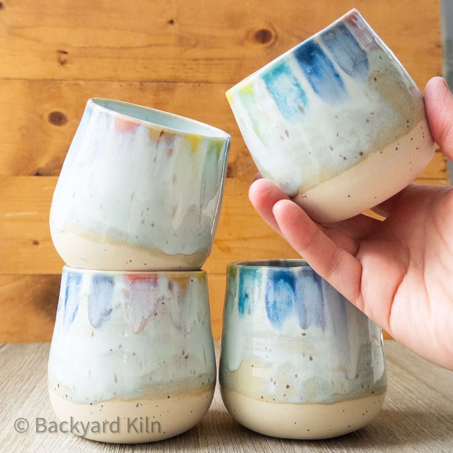Rainbow Mint Flow Tumbler  - Taylor
