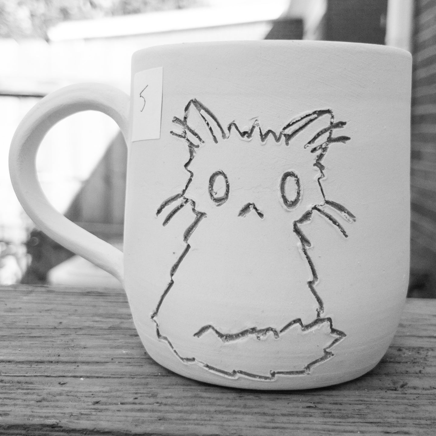 Custom Painted Cat Mug #5 - Taylor