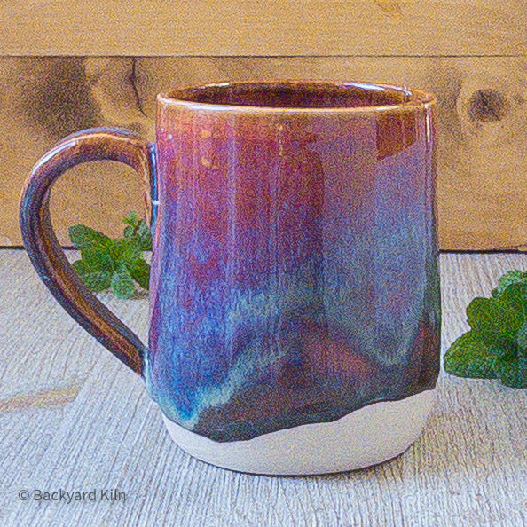 Taller Blue/Red Dimensional Mug - Taylor